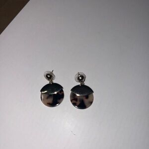 Elegant Tortoise Shell Earrings